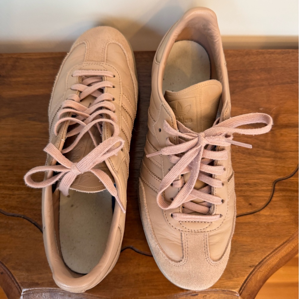 adidas Samba Sneakers Pink Beige - Picture 5 of 10